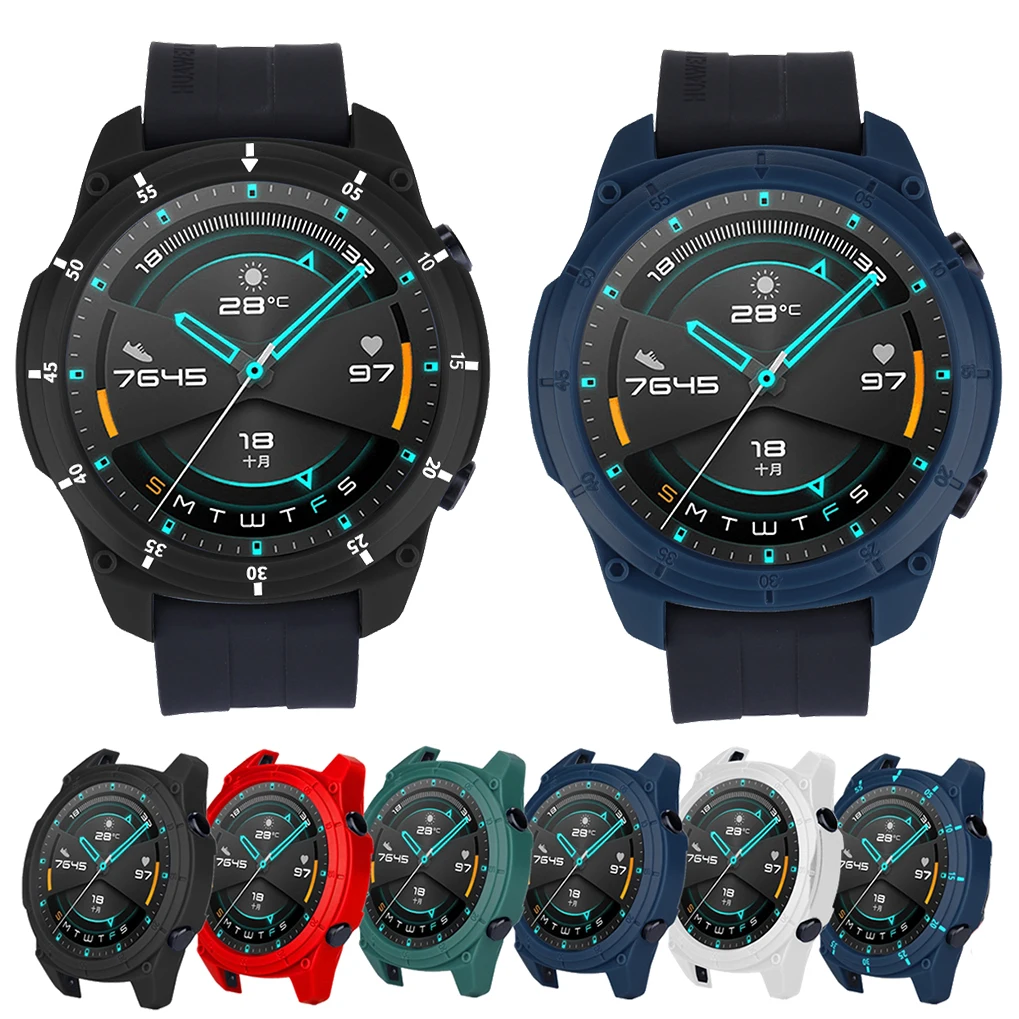 TPU Protector Case Over For Huawei Watch GT2 46mm Soft Protective Shell Bumper