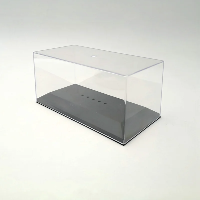 1/43 Model Car Acrylic Case Display Box Transparent Dustproof IXO Plastic Clear Stand Gifts 15cm