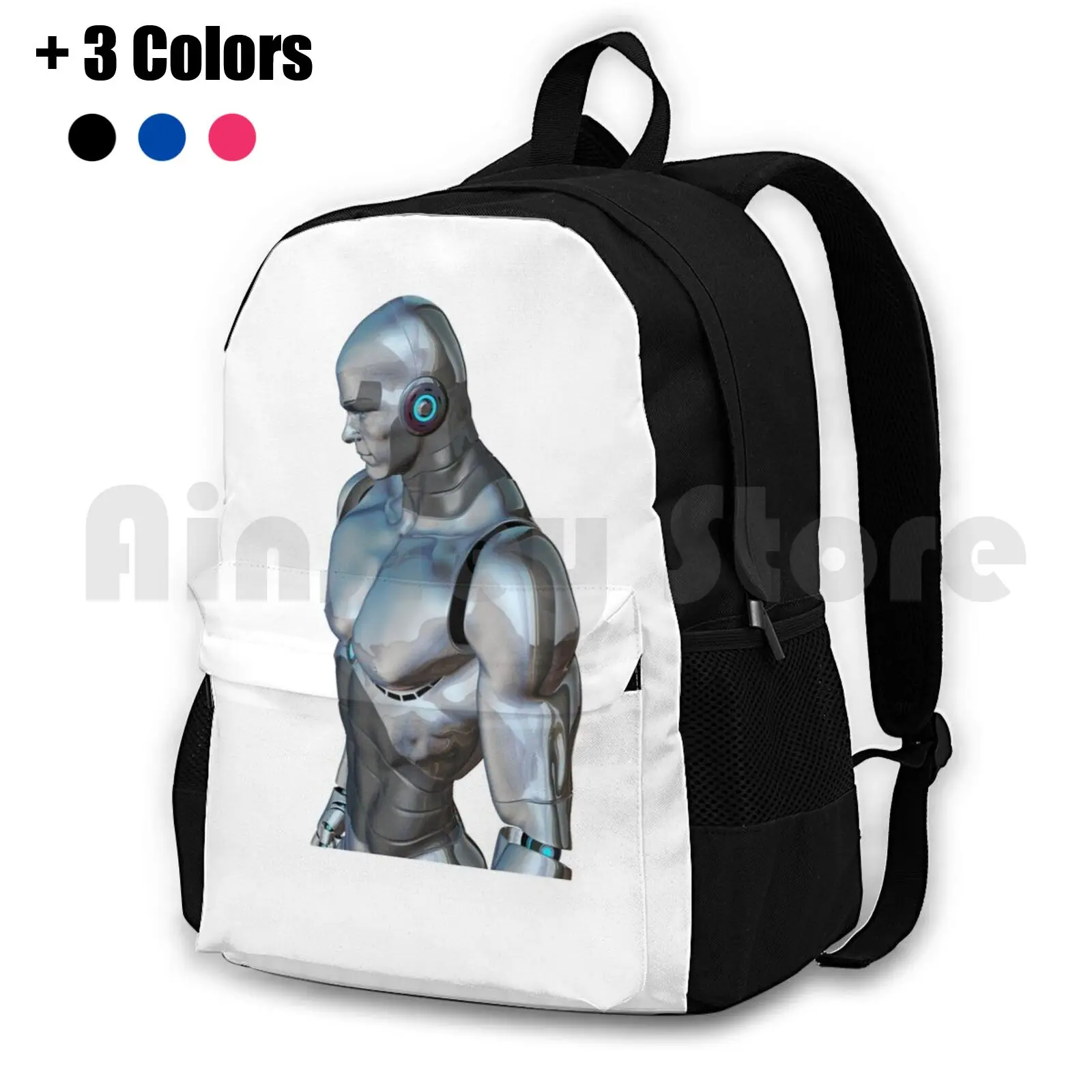 Metal Gear Robot And More Outdoor Hiking Backpack Riding Climbing Sports Bag Robot Metal Metal Gear Solid Metal Gear