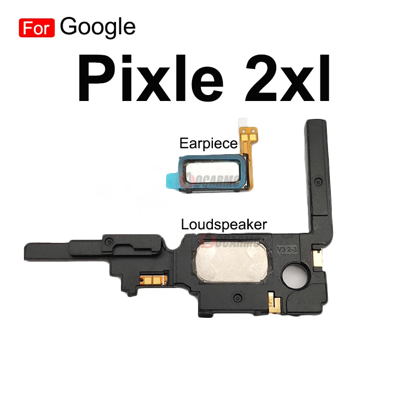 Top Earpiece Ear Speaker Bottom Loudspeaker Buzzer Ringer For Google Pixel 3 4 5 2 XL 2XL 3XL 4xl Repair Parts