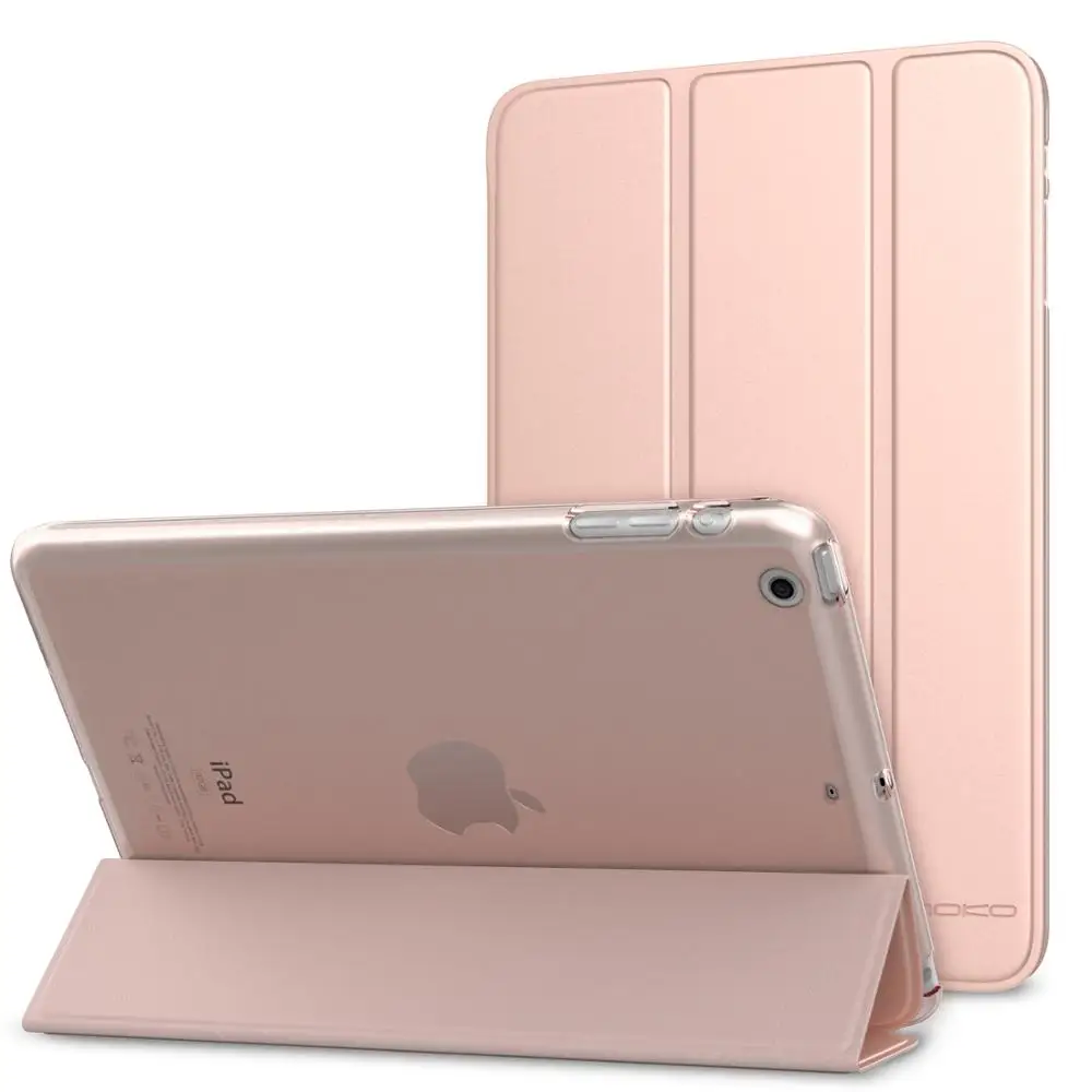 Nice Case for Apple iPad Mini 3/2/1 ,Slim Lightweight Smart Shell Stand Cover with Translucent Frosted Back Protector for iPad