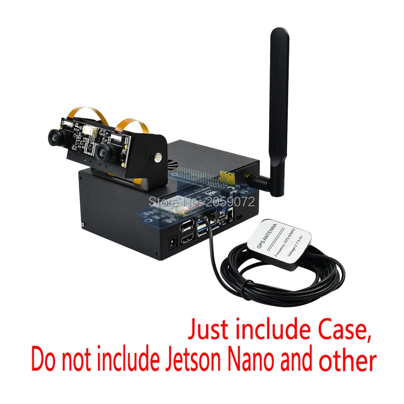 Jetson Nano developer kit 용 jetson nano 금속 케이스 Jetson Nano Case (C)