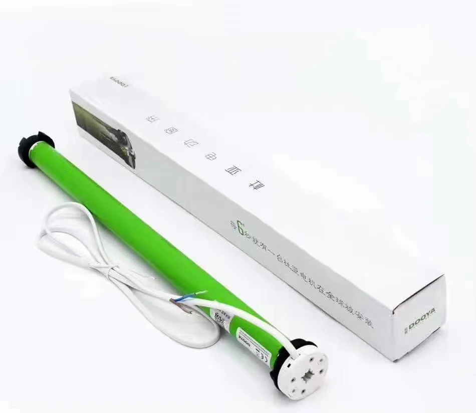 Dooya-Motor Roller Blinds Tubular Motor with Lithium Battery, 38mm Tube RF, 433MHz Working with Alex, DM25TE, DM25LE