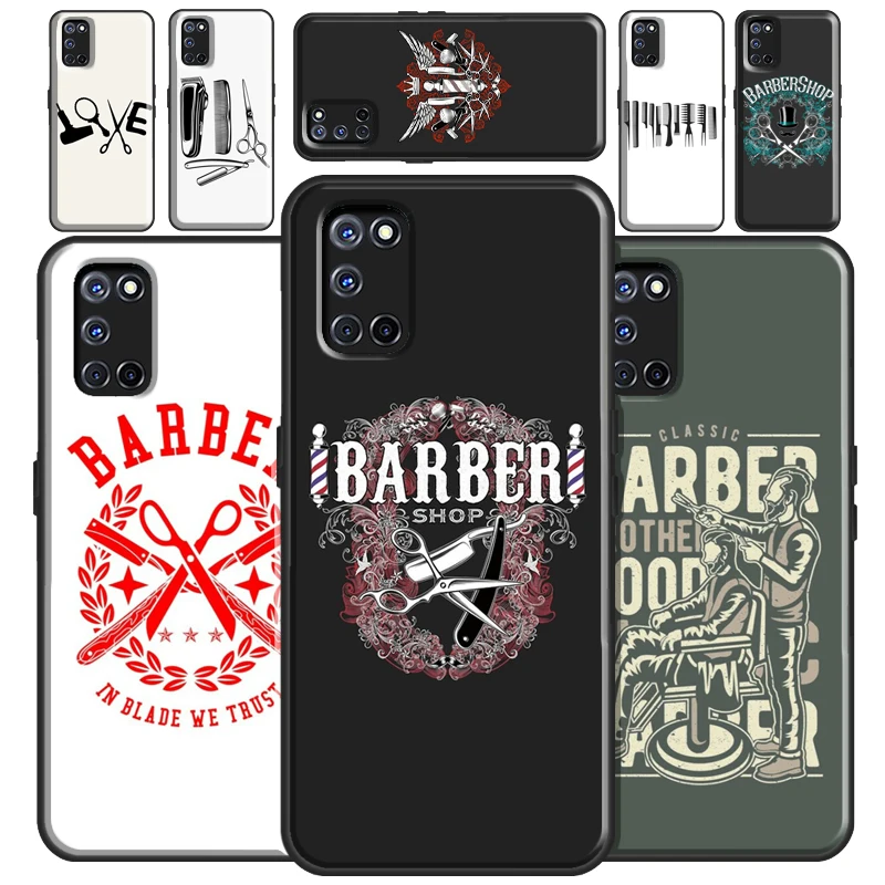 Barber Shop Hair Stylist Phone Case For OPPO A5 A9 A31 A53 2020 A5S A3S A1K A15 A52 A72 A91 F5 F7 Reno 2 Z 4 Pro