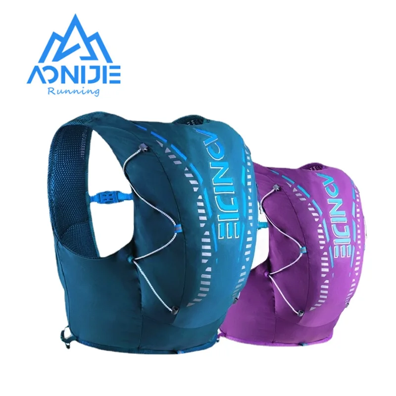 AONIJIE C962S 2021 12L Chạy Ba Lô Nhẹ Hydrat Hóa Áo Vest Túi Thể Thao Đi Xe Đạp Đi Bộ Đường Dài Cực Đường Mòn Marathon Đua Gói