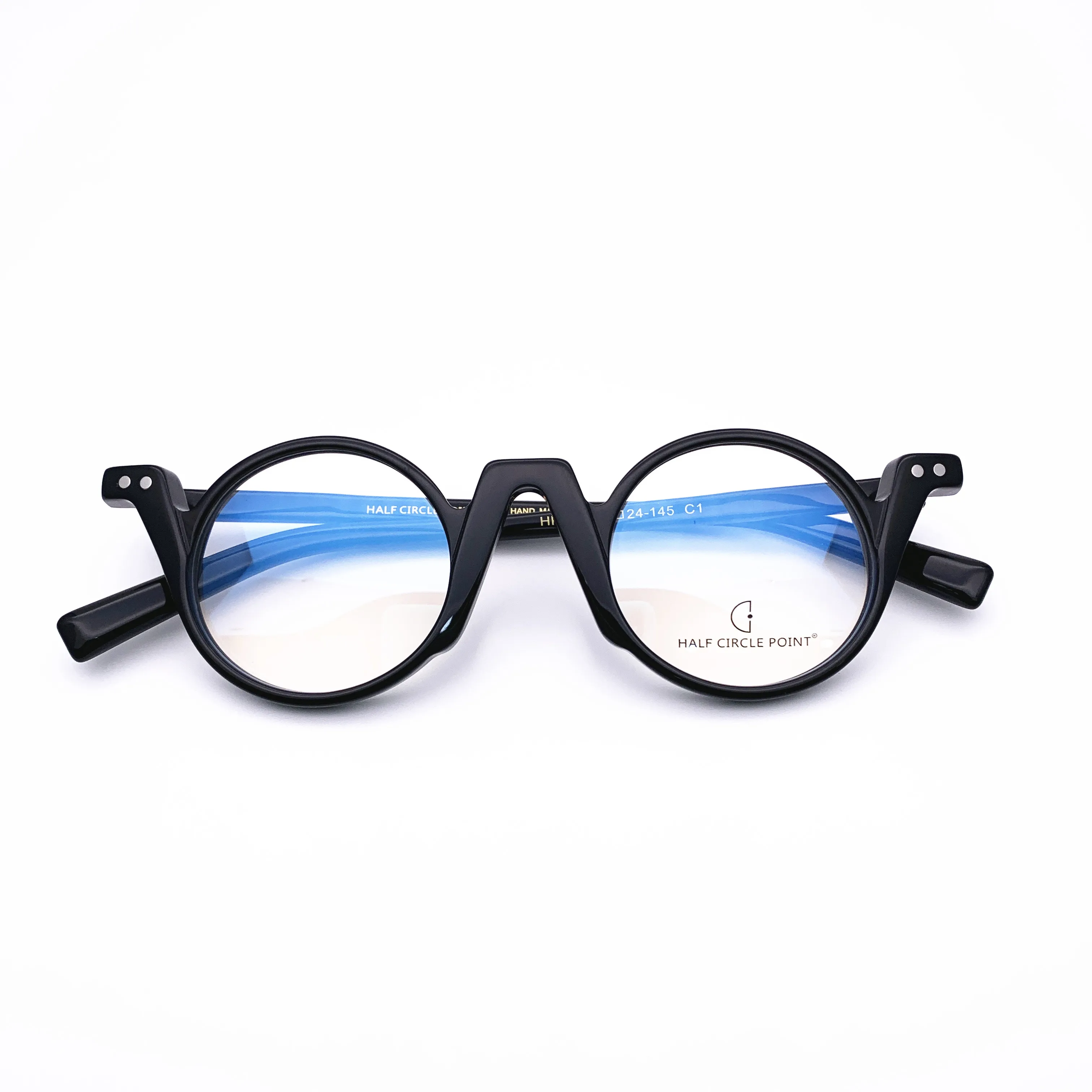 Belight Optical  Fancy Vintage Retro Mini Round Shape Colorful Acetate Design Spectacle Frame Precription Lens HP212