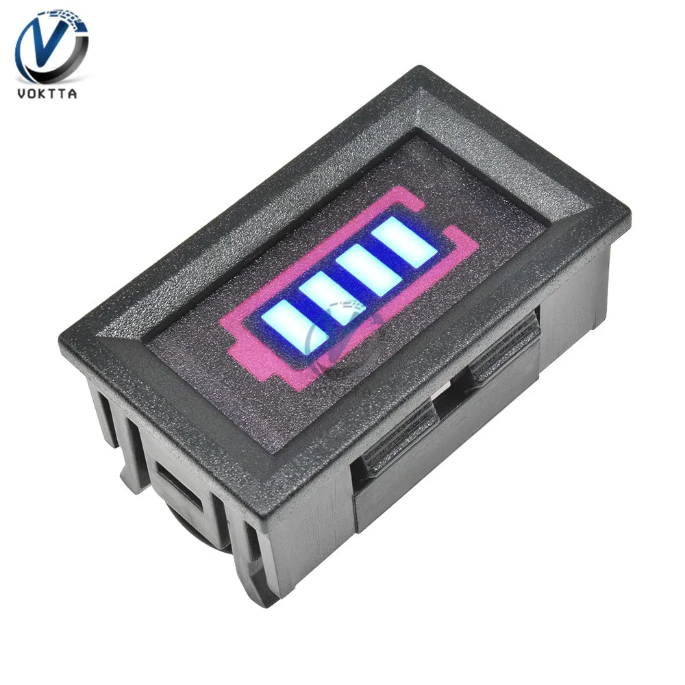 12.6V BMS 1S/2S/3S/4s/5s/6/6S/7S 18650แบตเตอรี่ลิเธียมความจุตัวบ่งชี้จอแสดงผลกล่องเชลล์ป้องกันฝาครอบ Power แบตเตอรี่ทดสอบ