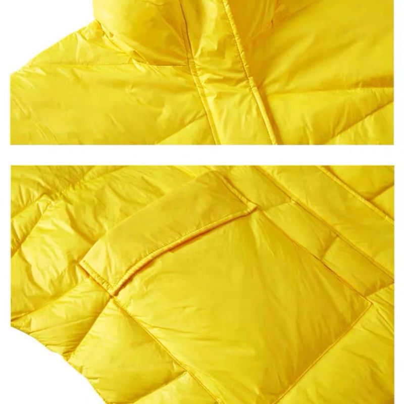 2025 nueva chaqueta cálida de invierno para mujer, chaqueta de longitud media versión coreana, chaqueta holgada para mujer, chaqueta de plumón Parker para mujer