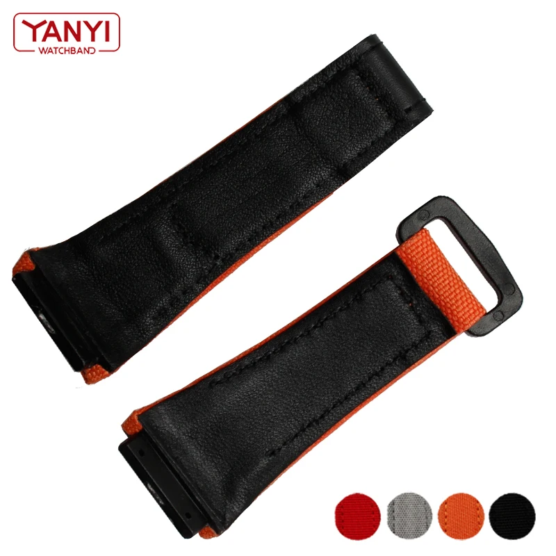 Nylon watchband for richard mille RM011 RM3502 RM056 canvas watch bracelet wristwatches band mens watch strap and tool