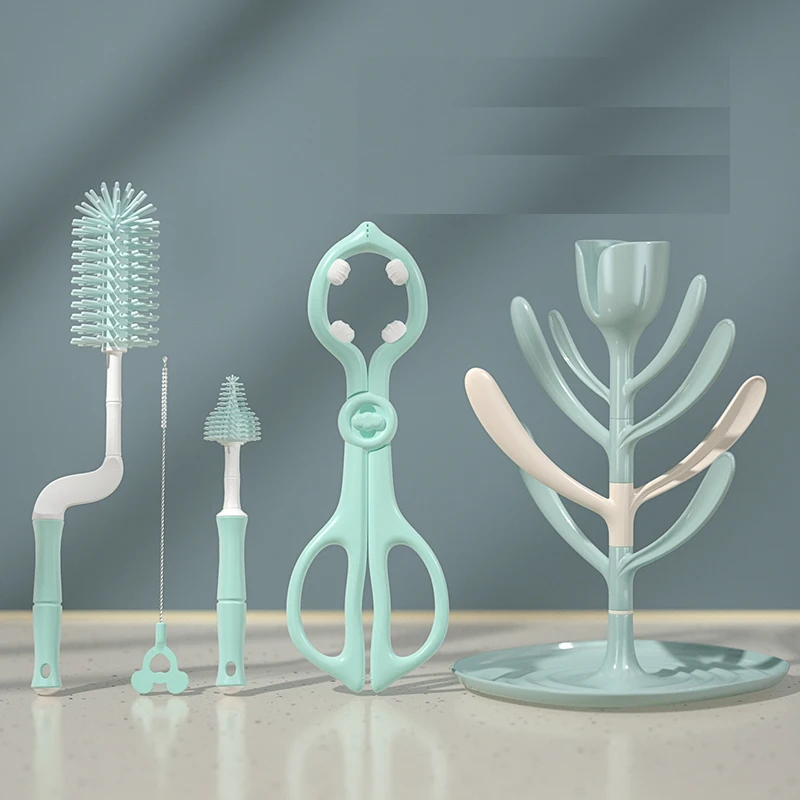 

Уникальный дизайн для щетка для молочных бутылок Очиститель Силикона 360 градусов вращающийся детская соска ополаскиватель соломенная щетка Чистящая щетка комплект