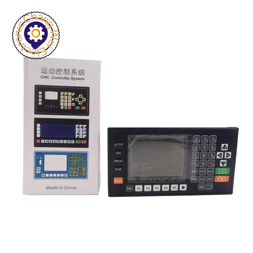 TC5540V 4-Axis Usb Onafhankelijke Motion Controller Cnc Controller Lcd Ondersteunt Cnc Router Graveren Draaibank En Freesmachine