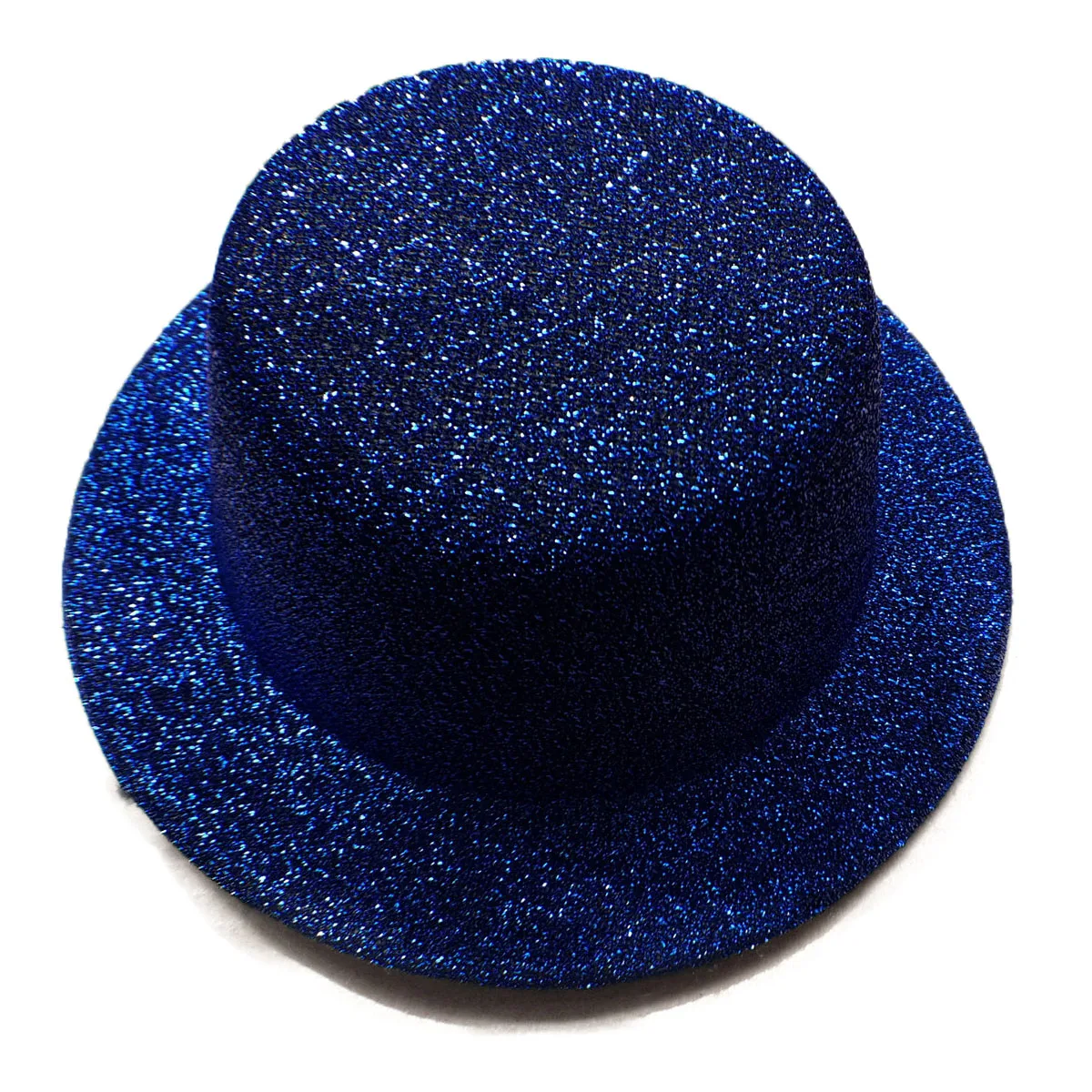 Glitter Mini Top Hats Hen Party Dance Kids Fascinator Hats Base Children Cocktail Hair Clip Headpiece EVA Craft Hat Base