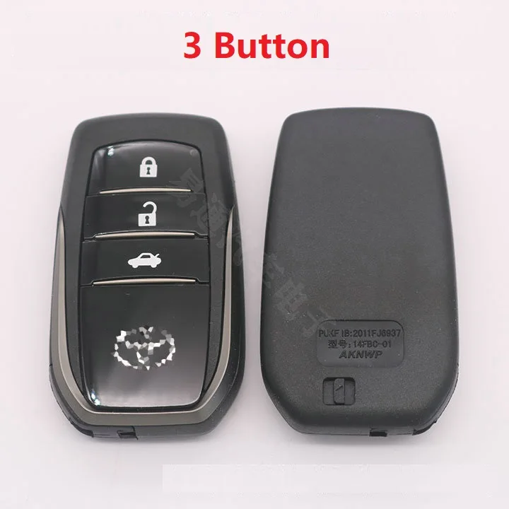 Remote Key Shell For Toyota Highlander Camry crown RAV4 2 3 4 Modified folding keys controller