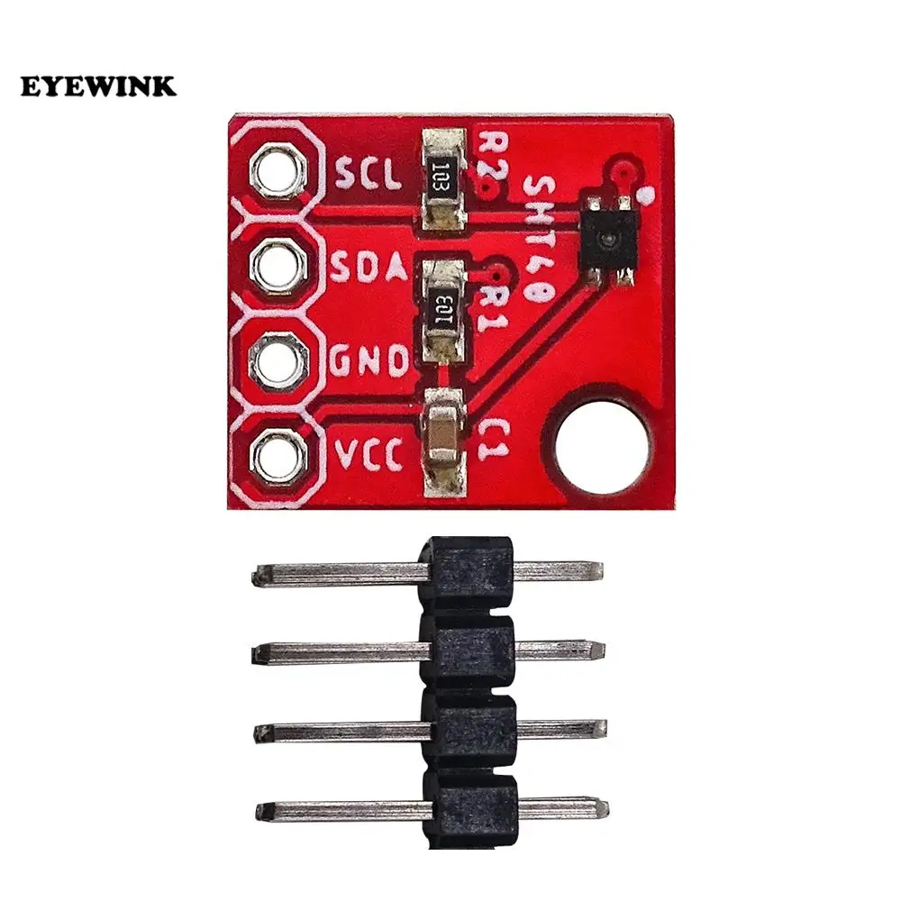 SHT40 Temperature and humidity sensor module I2C Digital Sensor 1.1-3.6V DIS wide voltage