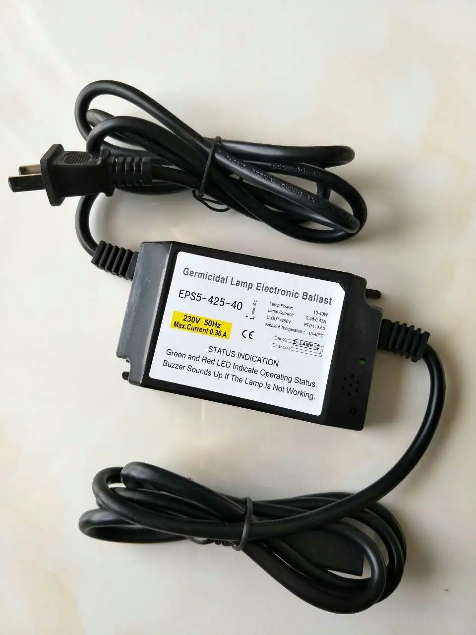Substitua Rw5425-40 Tudo-em-um Balastro uv Universal com Som e Luz Função de Alarme Eps5-425-40