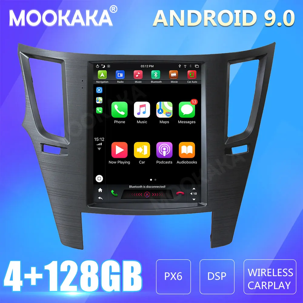 

Автомагнитола для Subaru Legacy 2009-2014, экран, GPS-навигация, 128 ГБ, Android, CARPLAY, мультимедийный плеер, аудио