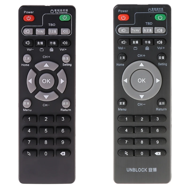 2025 New Set-Top Box Learning Remote Control For Unblock Tech Ubox Smart TV Box Gen 1/2/3