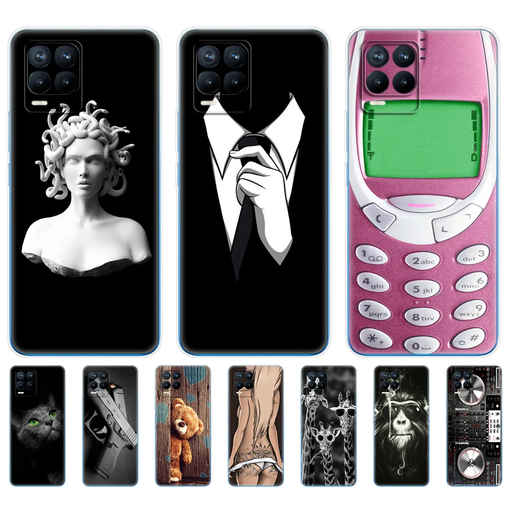 For Realme 8 Case 6.4\