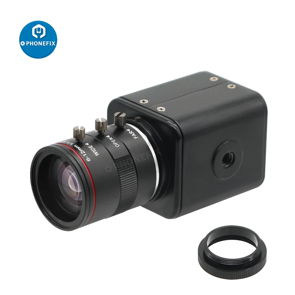 Câmera de Saída de Vídeo da Webcam Hdmi da Gravação de Vídeo da Câmera do Córrego 1080p hd ao Vivo com Lente Varifocal Fixa do Cctv do Foco de 612 mm