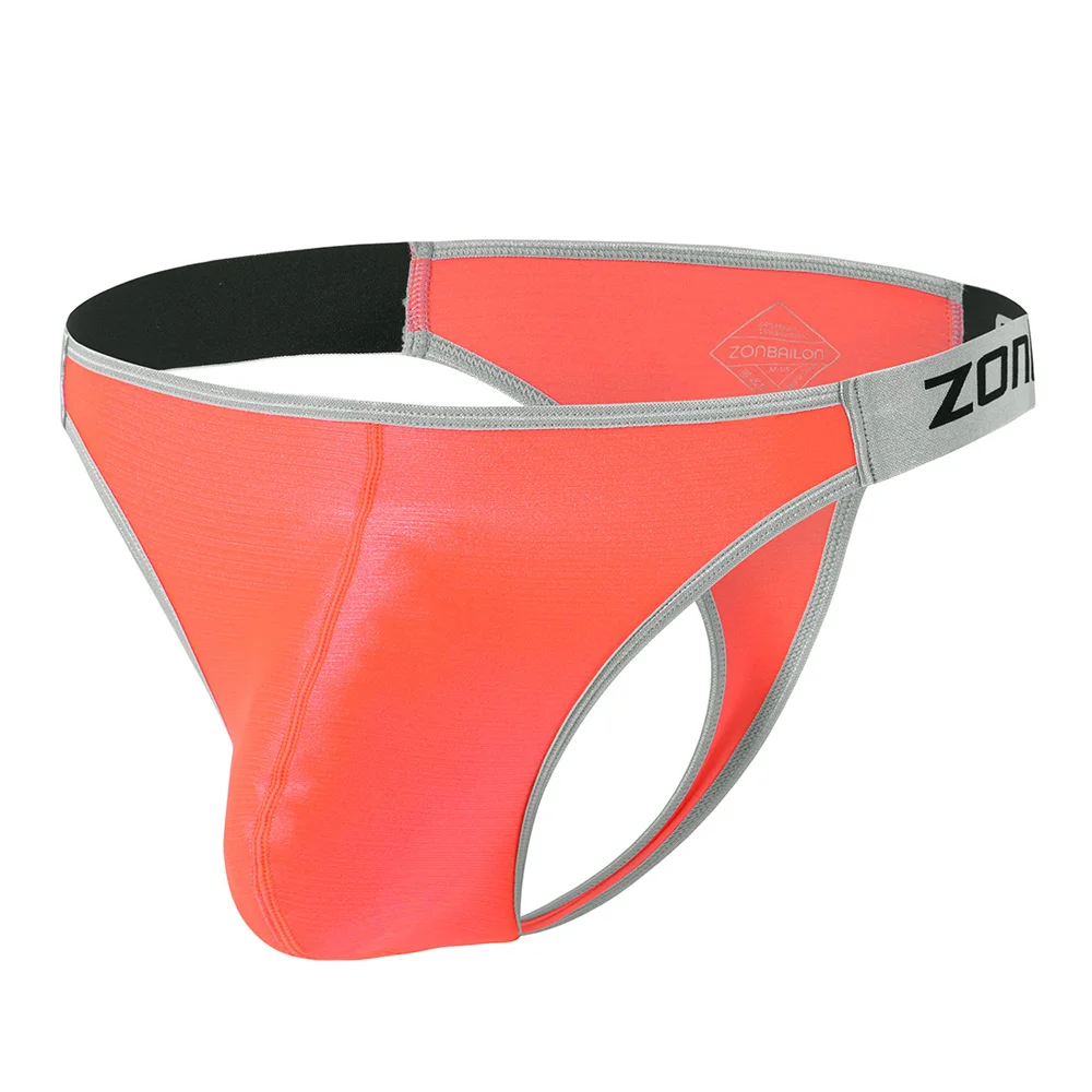Zonbailon Mens Thong Sexy Bikini Low-Rise Breathable Men's T-back Gay Sissy U Pouch Gay Slip Men G-Srting