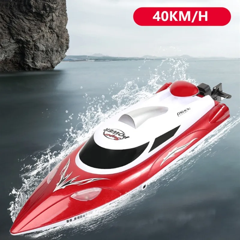 RC Fishing Trawler Boat 40KM/H High Speed Remote Controlled Electric Fishing Net Release Boat Drawstring Trawl RC Speedboat Gift