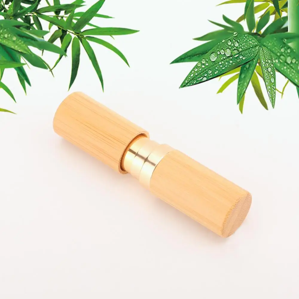 DIY Eco-Friendly High-Grade Bamboo Lipstick Tube Containers Material DIY Handmade Gifts DIY Lip Balm Tubes Material Small Size