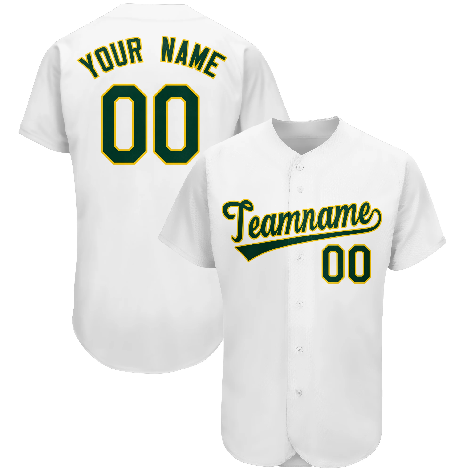 

Customize Baseball Jersey PrintYour/Team Name/Number Mesh Washable Dry-comfort V-neck Shirts for Adults/Kids Outdoors/Indoors