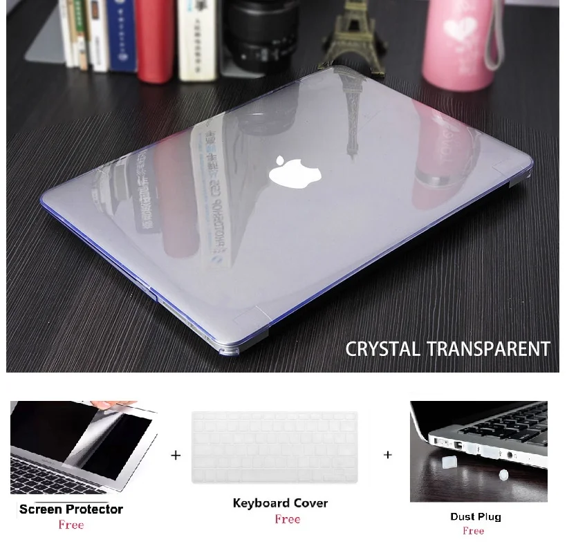 

4 IN1 For 2020 13Air A2179 Matte Crystal Laptop Hard Cover Case For Apple MacBook Air 13 Inch With Touch ID ( Model: A2179 )