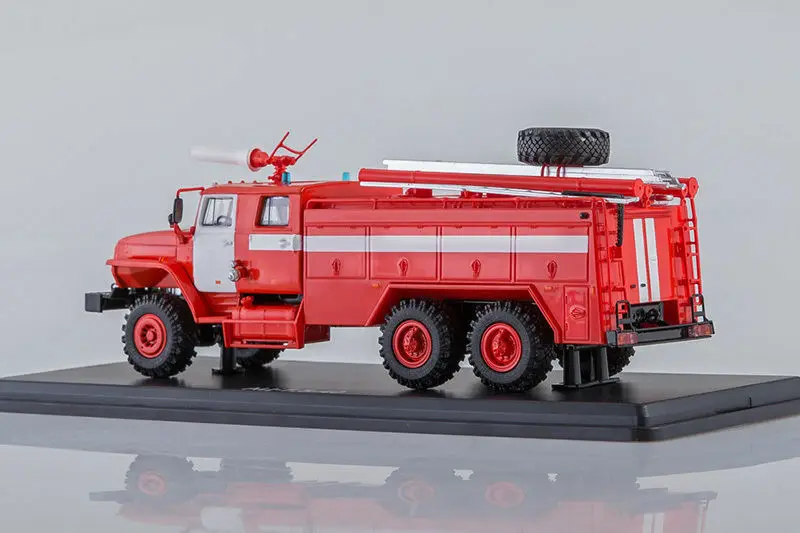 NEW SSM 1/43 Scale Fire Engine AC-7 5-40 URAL Fire Truck by Start Scale Models Diecast Matel Toys for collection gift