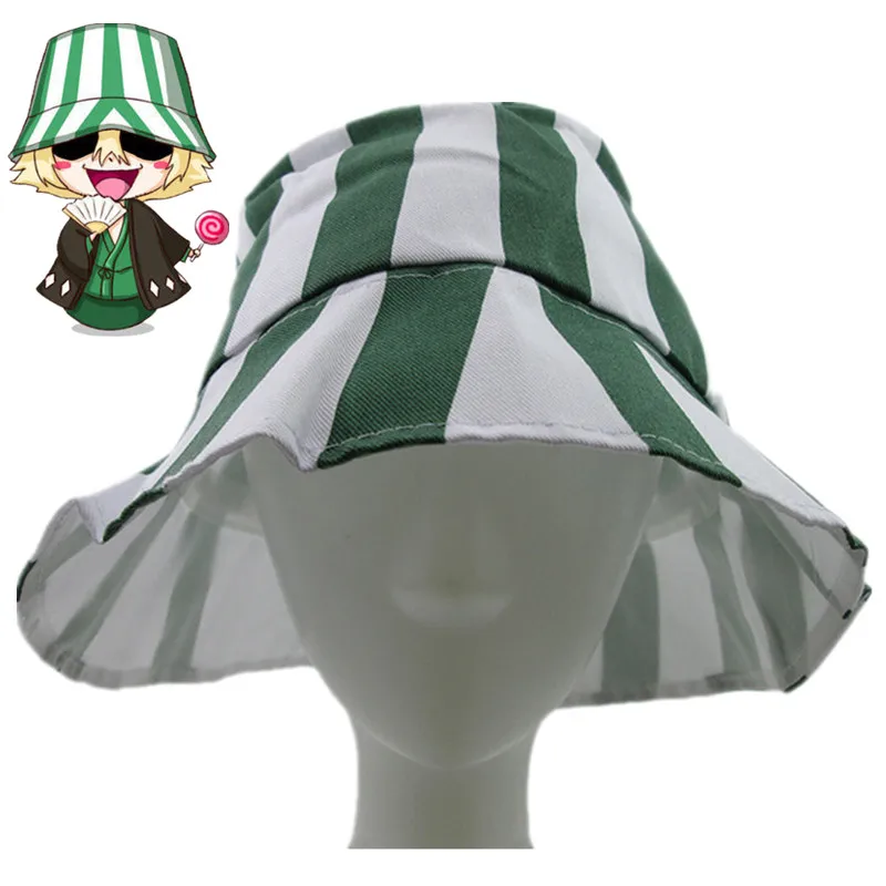 

Urahara Kisuke Cosplay Costume Plush Hat Cap Halloween Party Prop Christmas Gifts