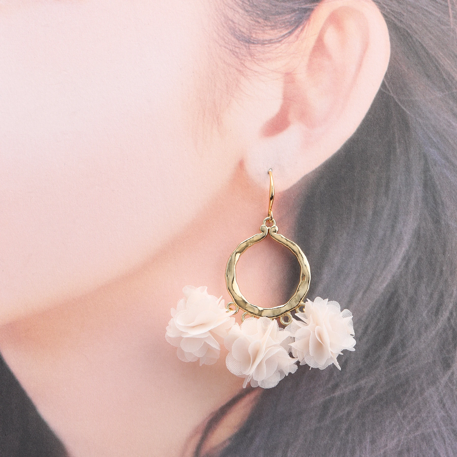 CHENGRUI F143,jewelry making,crafts material,flower ball,hand made,diy pendant,jump ring,craft supplies,jewelry making,10pcs/lot