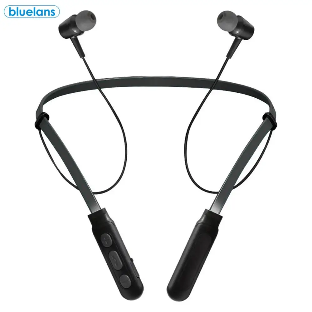 Bluetooth 5 0 Wireless Neckband Magnetic Sports In Ear Earbud HIFI Sound Quality Wired Headset With Mic For Phone