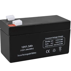 12V 1.3AH bateria 12V1.3AH dla dziecięcy samochód zabawkowy nosidełko dla dziecka waga elektroniczna biurko LED Light akumulator kwasowo-ołowiowy wymiana