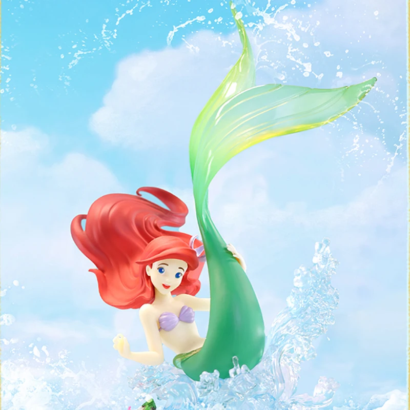 Disney The Little Mermaid Ariel Action Figure Toy Snow White Ariel Action Toys Model Dolls Kids Girls Gifts Disney Collection