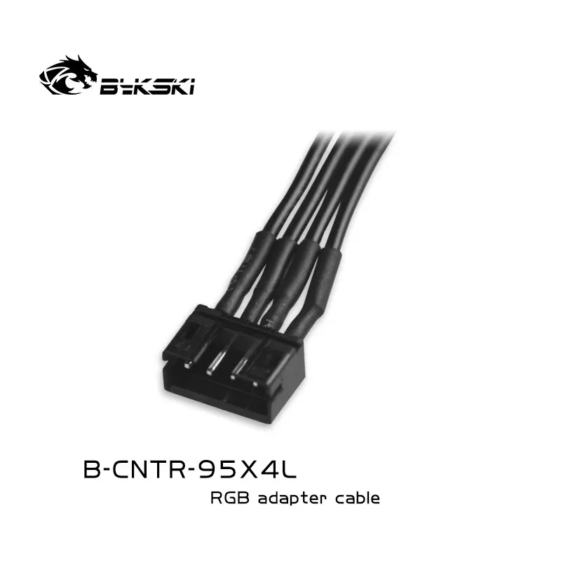 Bykski B-CNTR-95X3L B-CNTR-95X4L 5V 3PIN ARGB RBW/12V 4PIN RGB carte mère syn ASUS AURA MSI adaptateur câbles 10cm