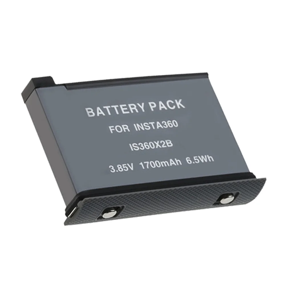 Для спортивной камеры Insta360 ONE X2, литий-ионный аккумулятор 1700 мАч, аксессуары для камеры Insta360 ONEX2