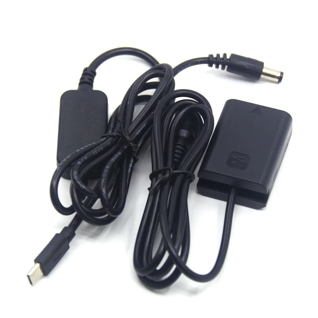 BC-VW1 USB ประเภท C USB-PD Converter DC + NP-FW50แบตเตอรี่ปลอมสำหรับ Sony A7S2 A7 II R RII a7m2 A6300 A6500 A7000 ZV-E10
