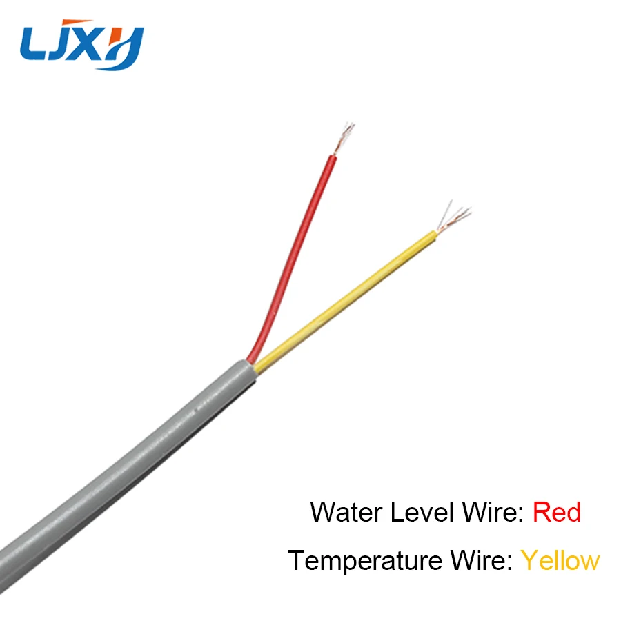 LJXH 2 Wires Universal Solar Water Heater Accessories Black Rubber Water Temperature Water Level Probe Solar Sensor