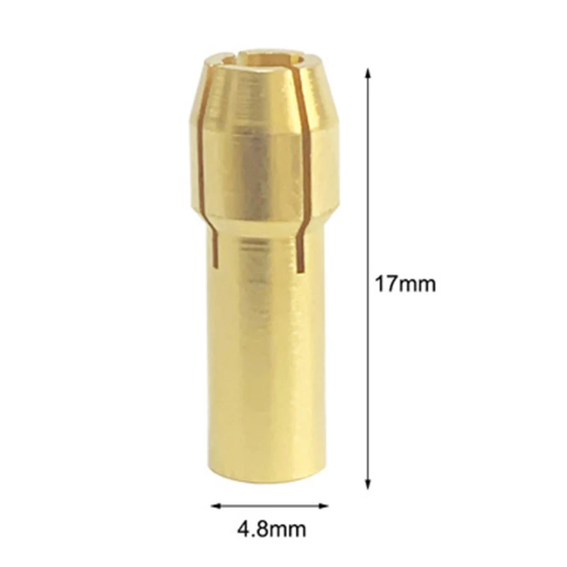 SHENHAOXU 8pcs 0.5-3mm di alta qualità piccolo trapano elettrico pinza MicroTwist trapano mandrino in rame Set con chiave a brugola