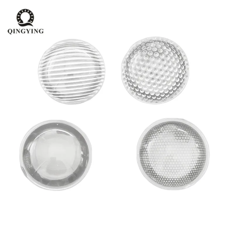 20 قطعة البصرية PMMA LED عدسة 23 مللي متر * 8 مللي متر بلانو محدب 60 درجة الاكريليك مكثف العدسات ل بقعة ضوء المصباح DIY بها بنفسك