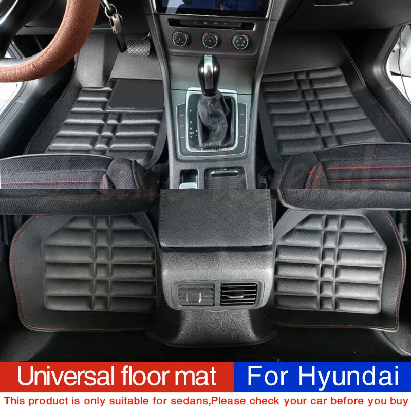 

car floor mat for hyundai solaris creta elantra santa fe tucson getz ix25 floor mats for cars