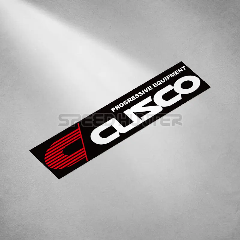 ملصقات تزيين سيارات السباق على شكل قاطرة ودراجة نارية شارات خاصة بمعدات كوسكو اليابانية المعدلة #3