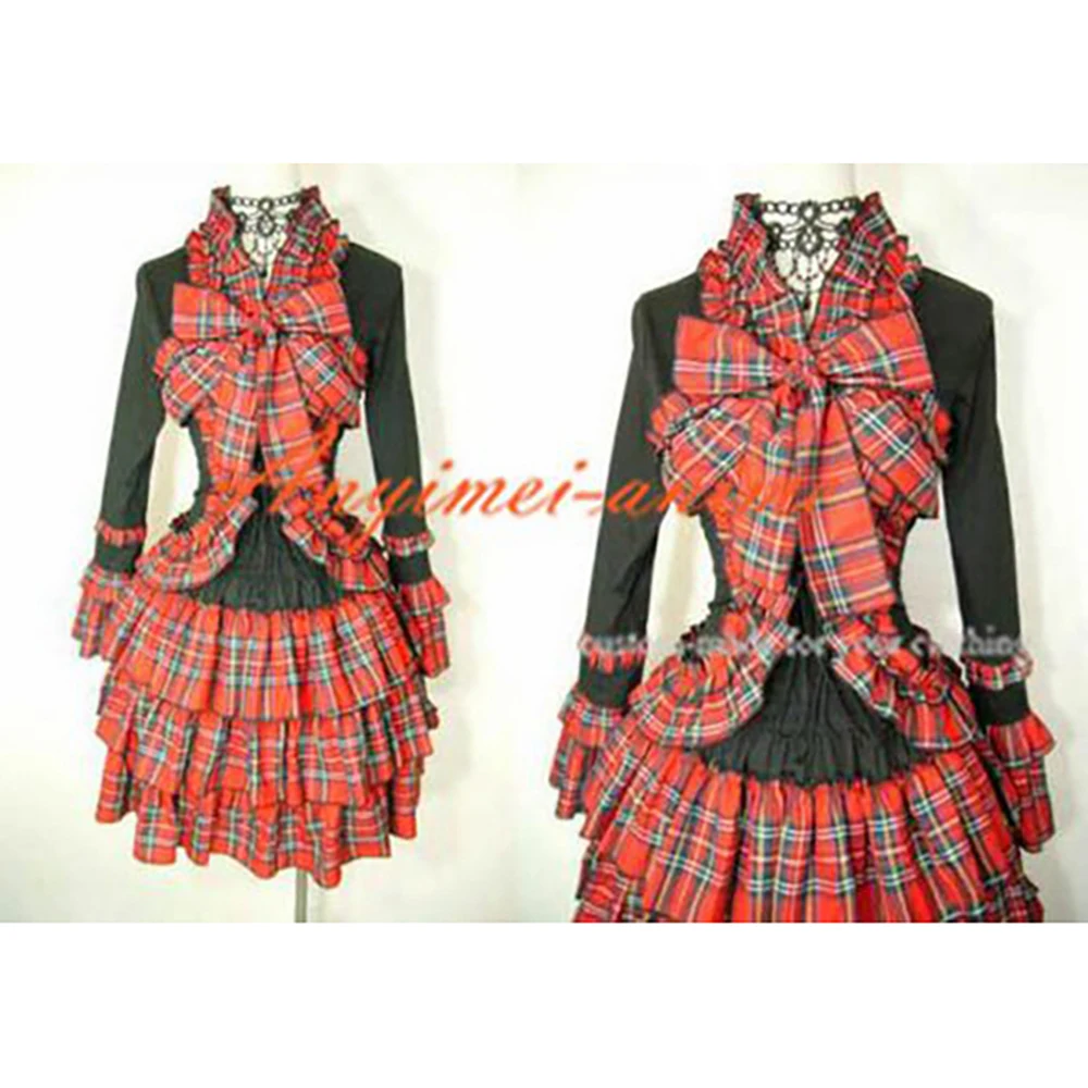 

fondcosplay Gothic Lolita Punk Fashion Outfit cotton Dress Cosplay Costume CD/TV[CK556]