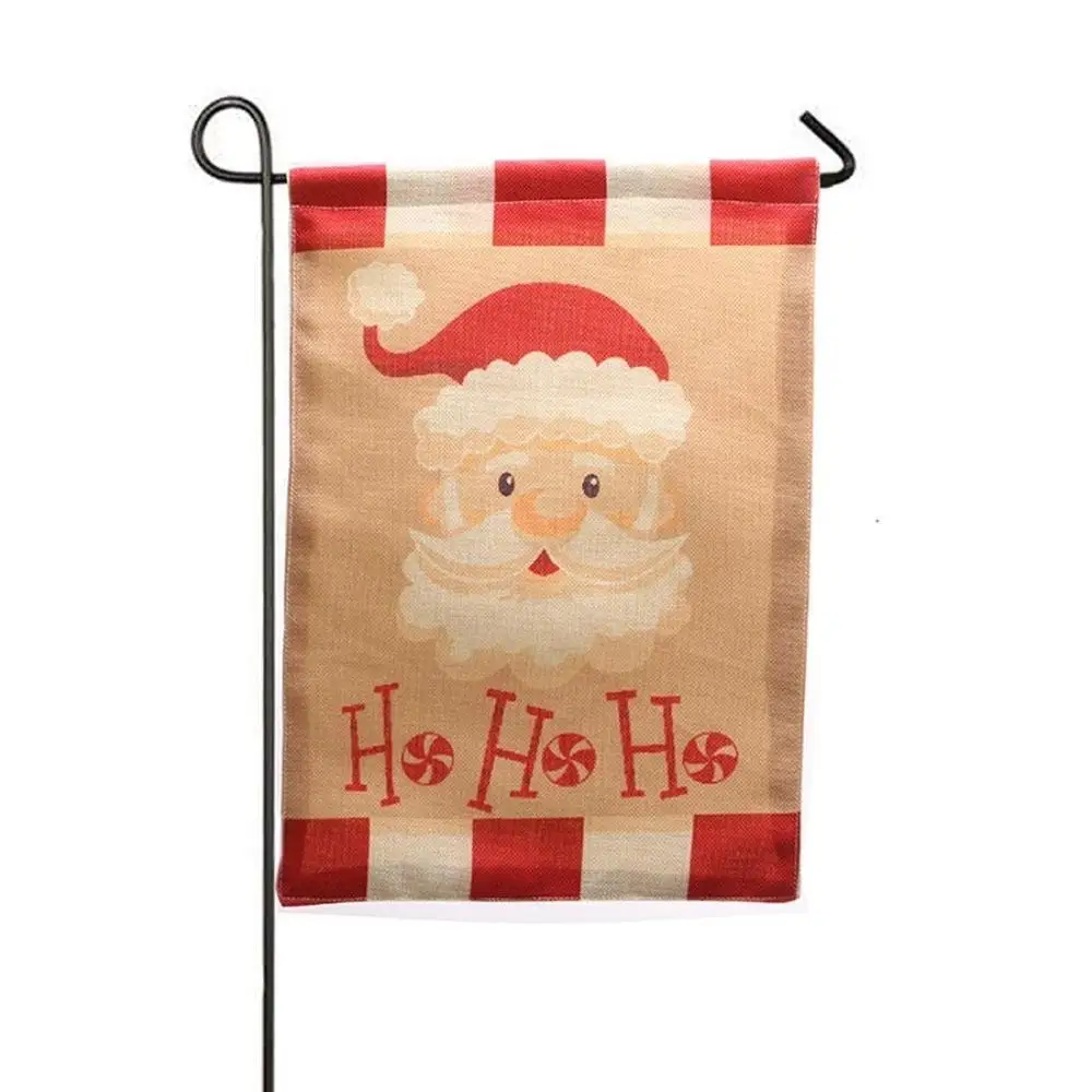 

Merry christmas garden flags Xmas Tree Burlap Yard Winter Flag Double Sided Printed With Truck Thanksgiving flags