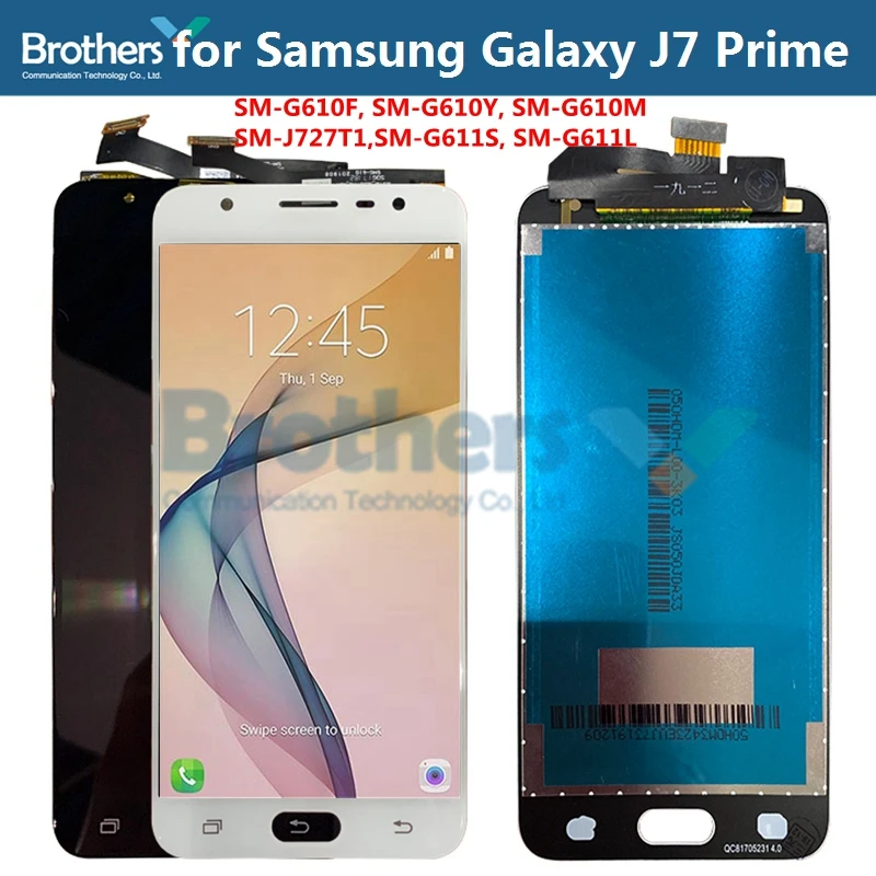 

LCD Display For Samsung Galaxy J7 Prime LCD Screen Touch Screen Digitizer for G610 G610F/DS G610F G610M LCD Assembly Phone Parts