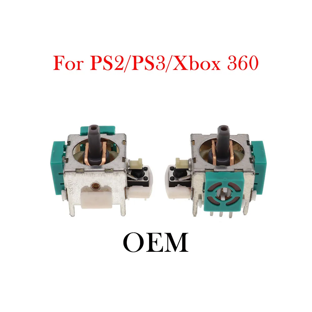 100Pcs For XBOX 360 3D Analog sticks Controller Joystick Axis Sensor Module For PS2 PS3 Replacement repair parts