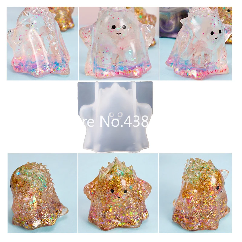 

1PC Cute Ghost Shape Silicone Cake Mold DIY Chocolate Baking Utensil Cake Decoration Plaster Mold