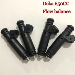 4pcs 630cc FI114961 Fuel Injector Nozzle for Siemens Deka EV1 60LB BMW VW Ford Dodge Toyota