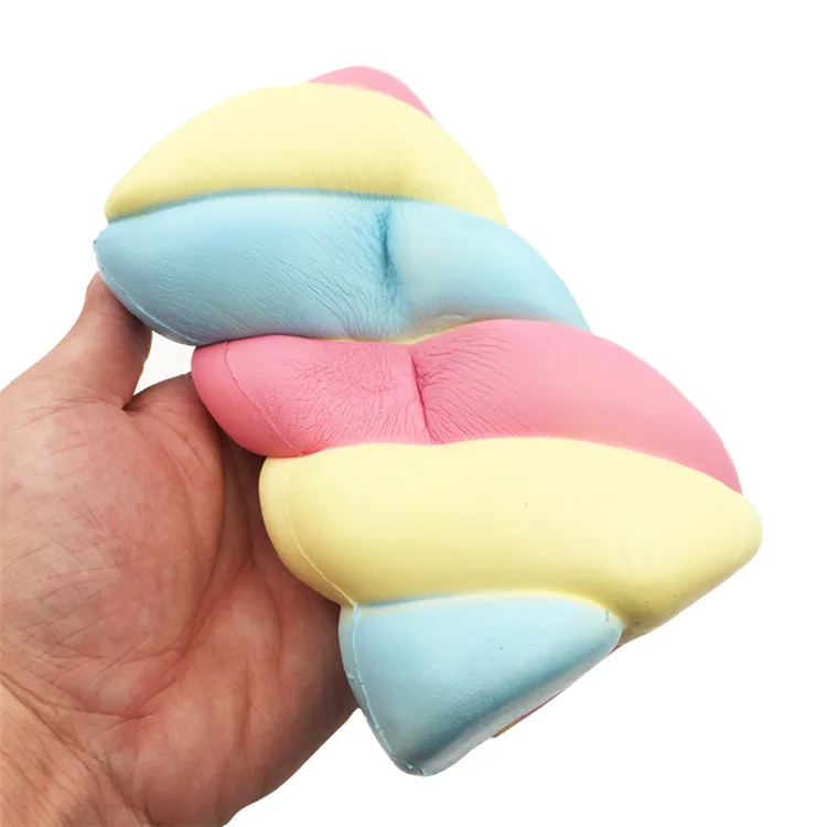 Soft Slow Rising Squishy Kids Cute Lovely Jumbo Marshmallow Sweet Sugar Squishy Toys With Good Smell Scented