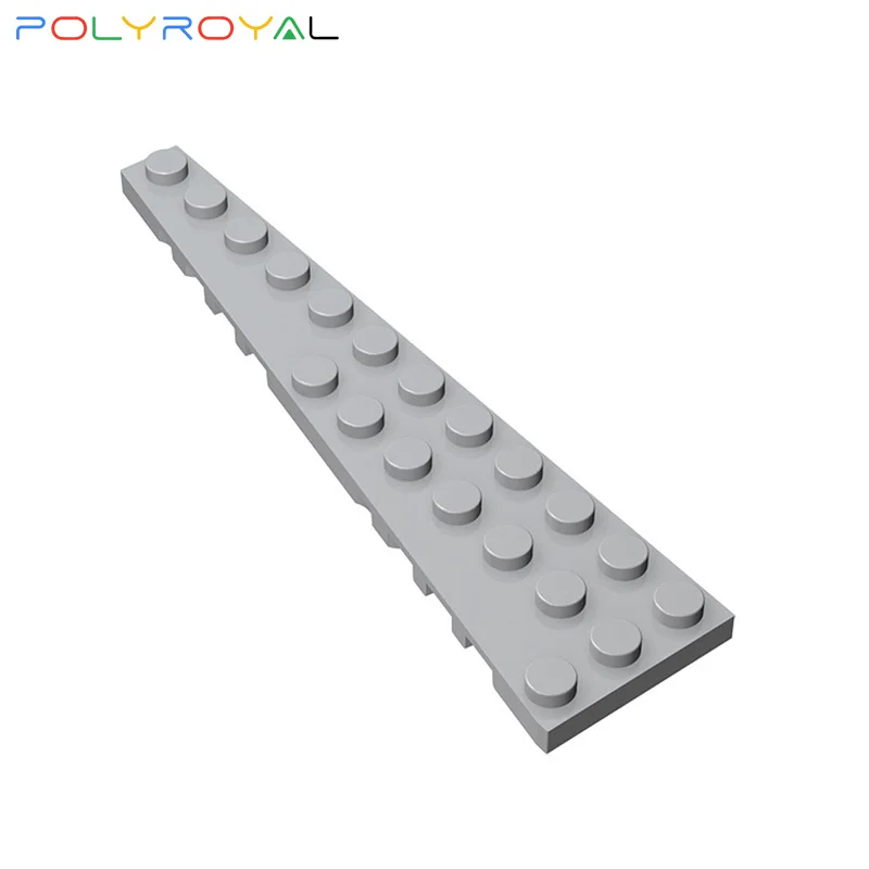 Building Blocks Technicalalal DIY 3x12 wedge plate (right)  Technology Pieces MOC Creativity Educational toy for children 47397